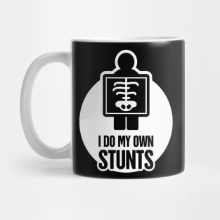 Stunts - Get Well Gift Fractured Broken Rib Mug